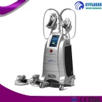 4 manijas que trabajan simultáneamente máquina de la cryolipolysis de la congelación de la grasa de 10.4 pulgadas